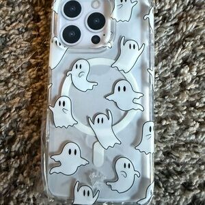 Velvet Caviar White Ghost Clear Phone Case
